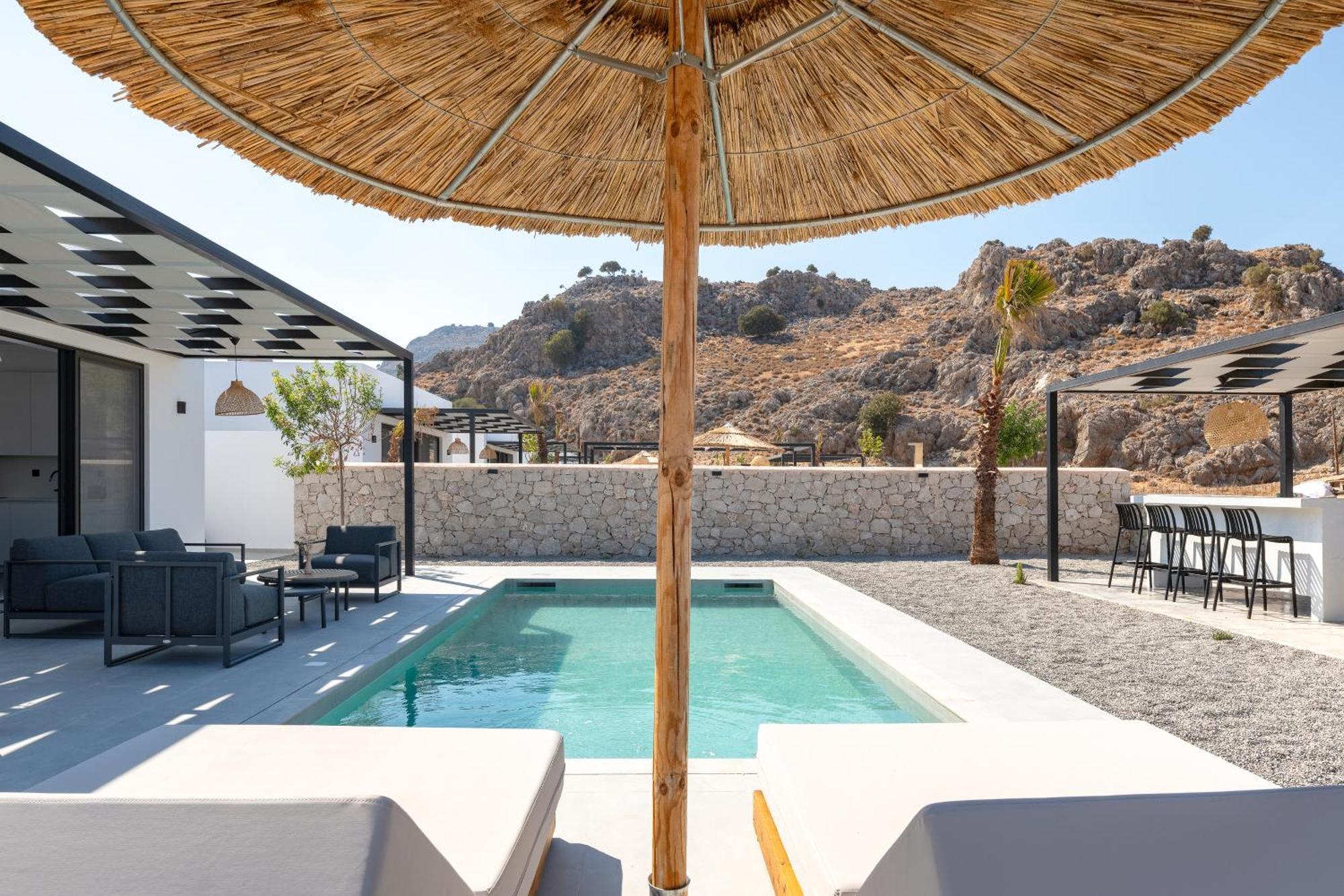 Zen Club Luxury Villas Kolymbia Dış mekan fotoğraf