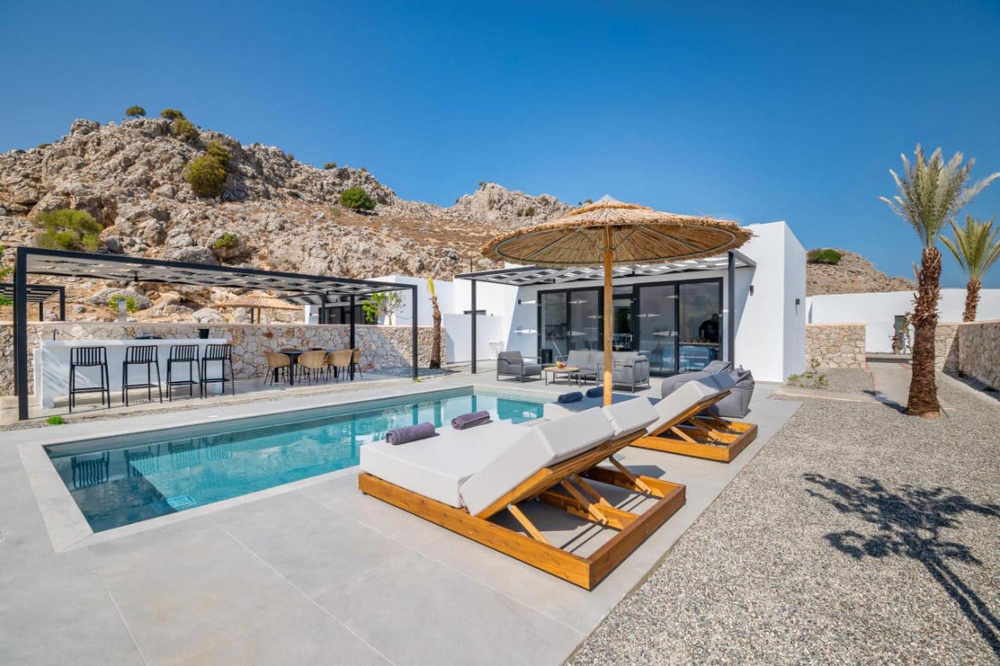 Zen Club Luxury Villas Kolymbia Dış mekan fotoğraf