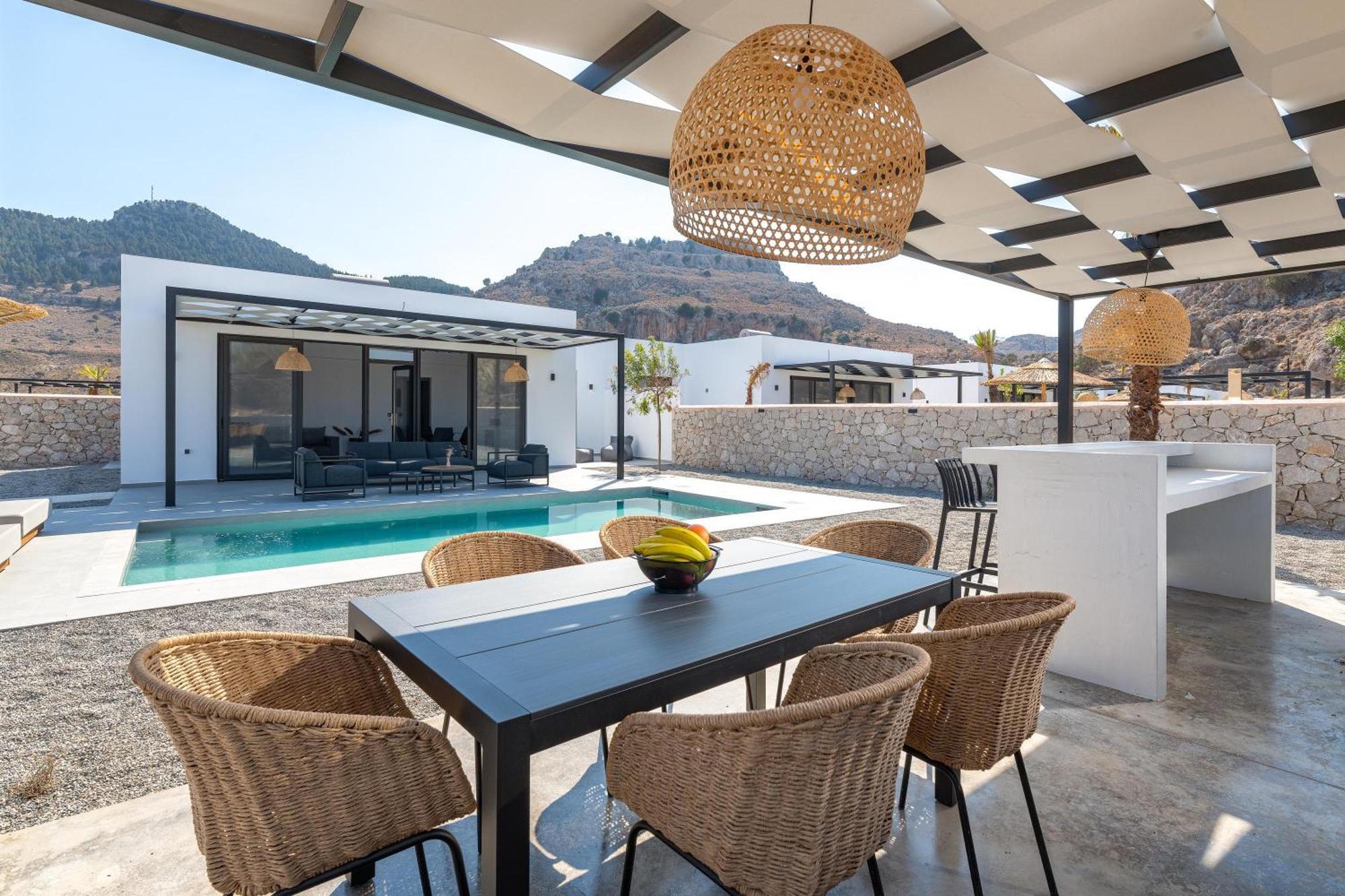 Zen Club Luxury Villas Kolymbia Dış mekan fotoğraf