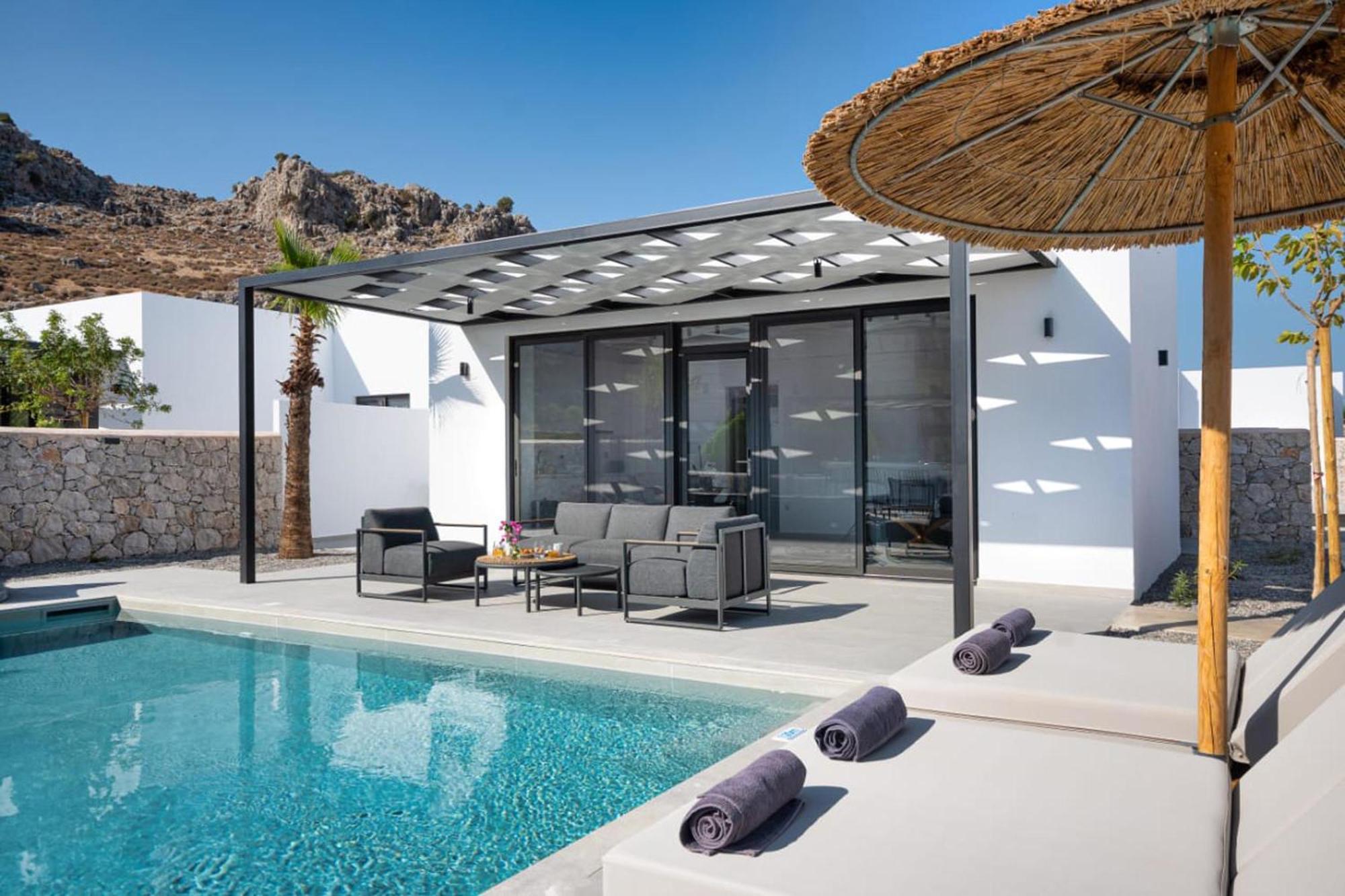 Zen Club Luxury Villas Kolymbia Dış mekan fotoğraf