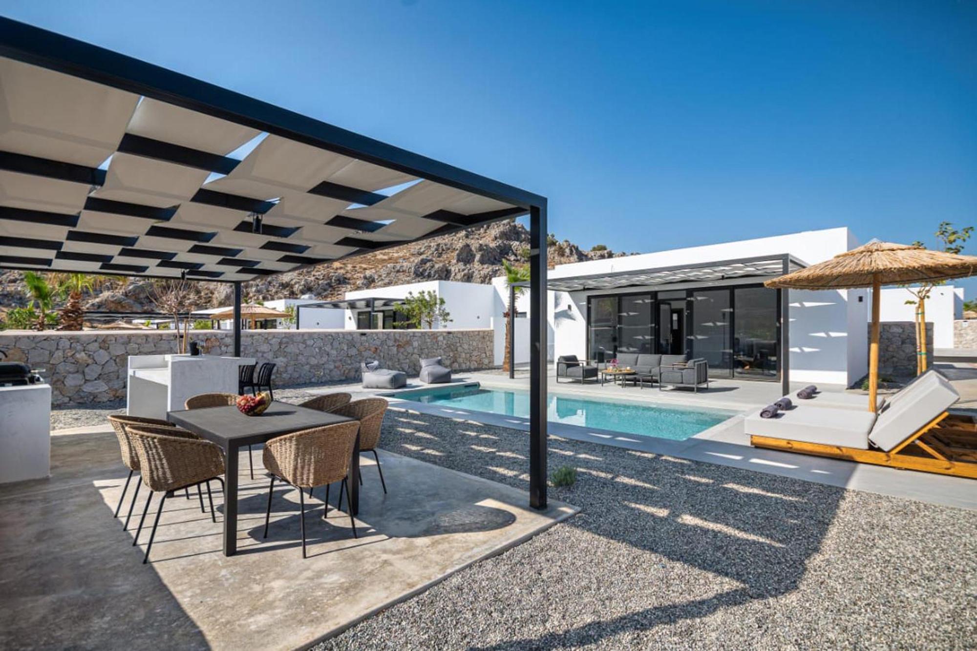 Zen Club Luxury Villas Kolymbia Dış mekan fotoğraf